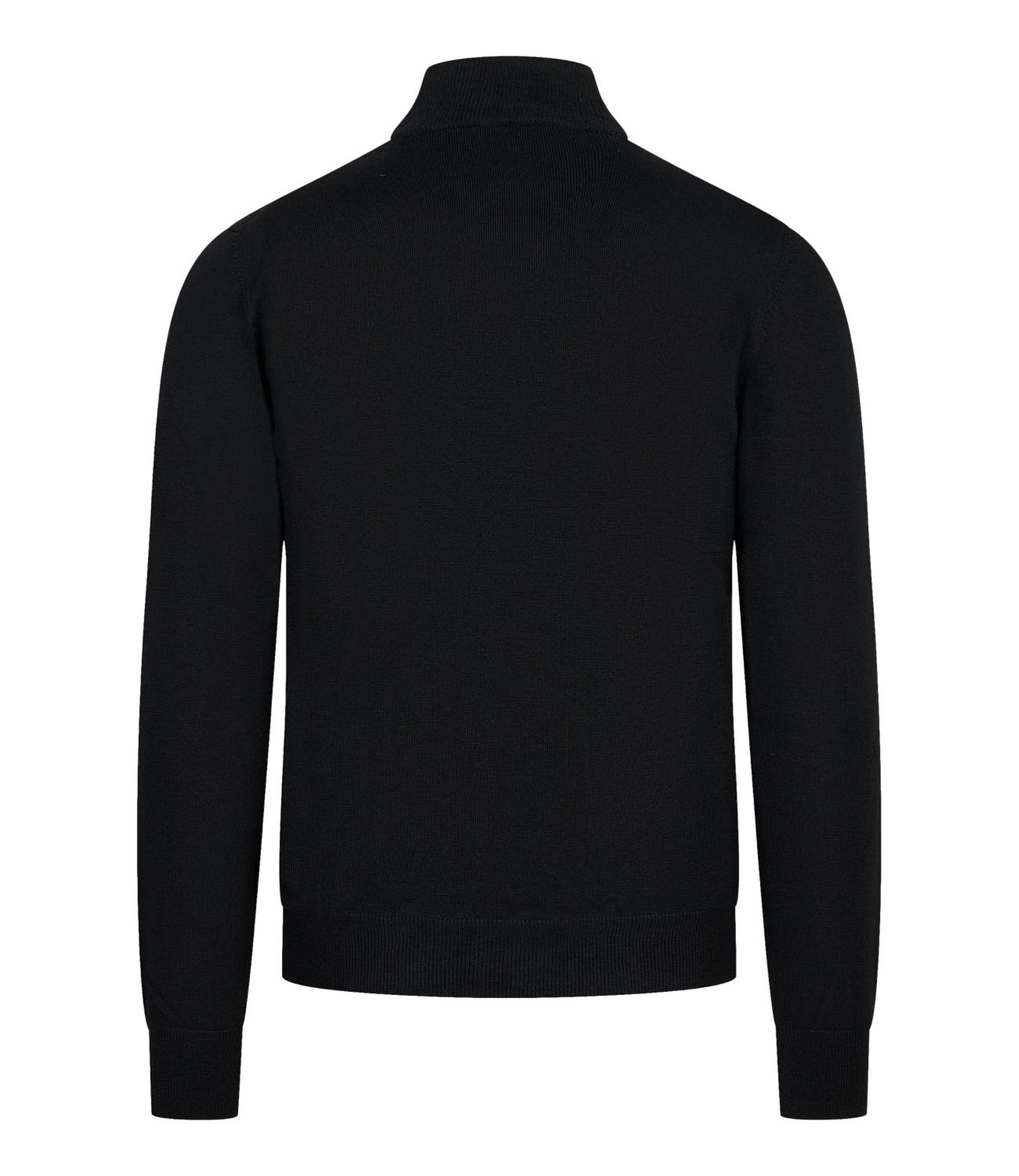 Lupetto manica lunga nero