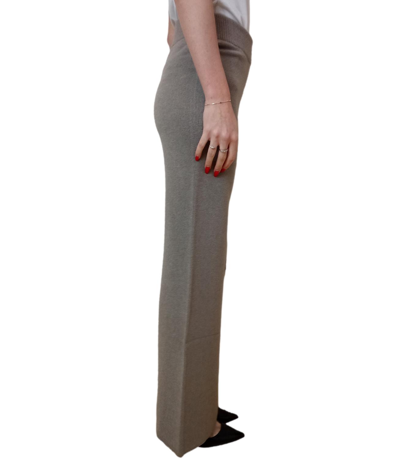 Kontatto Pantalone Morbido Tortora Donna