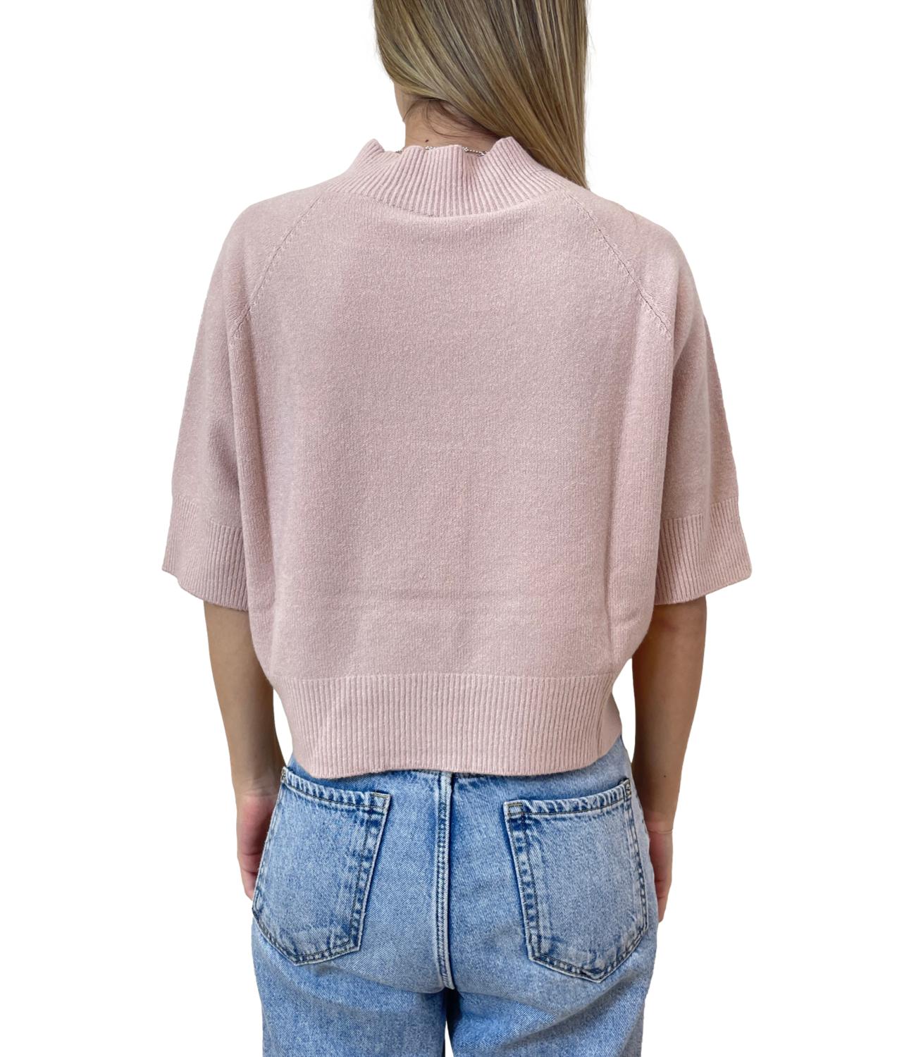 Kontatto Maglia Rosa Pastello Donna