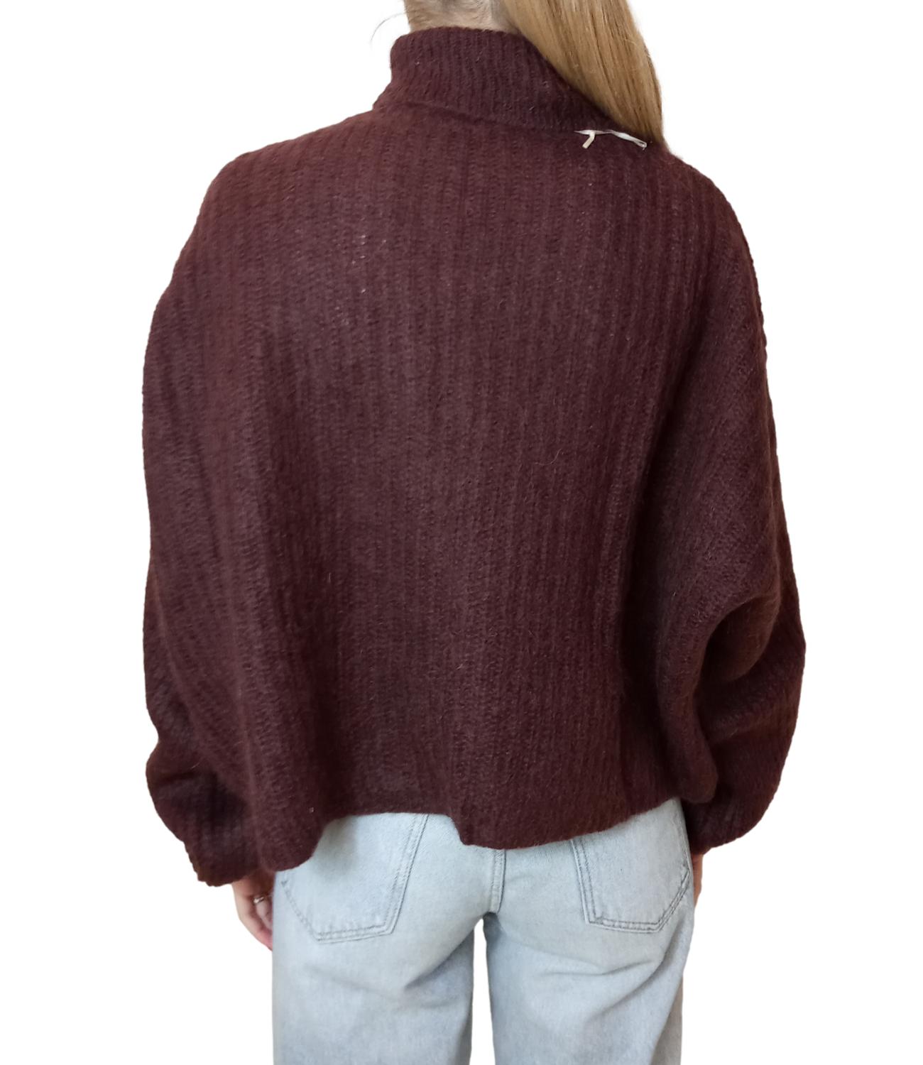 Kontatto Dolcevita Mohair Mogano Donna