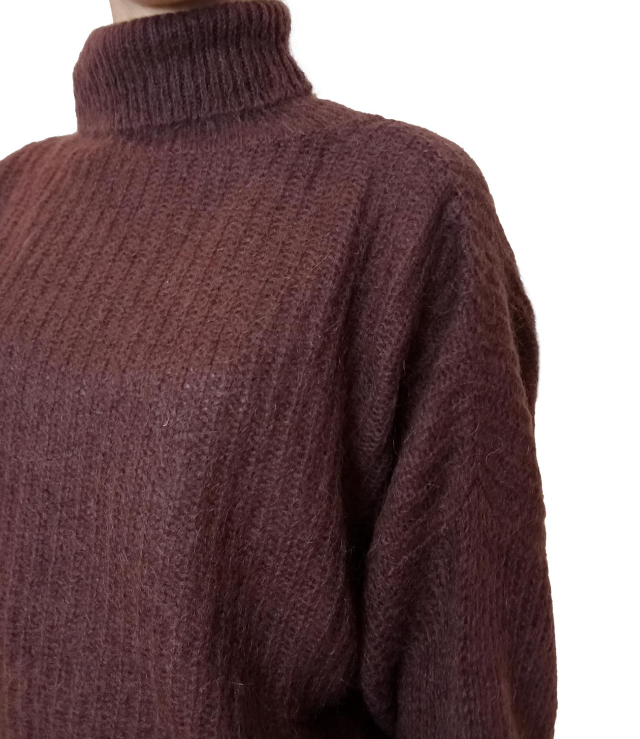 Kontatto Dolcevita Mohair Mogano Donna