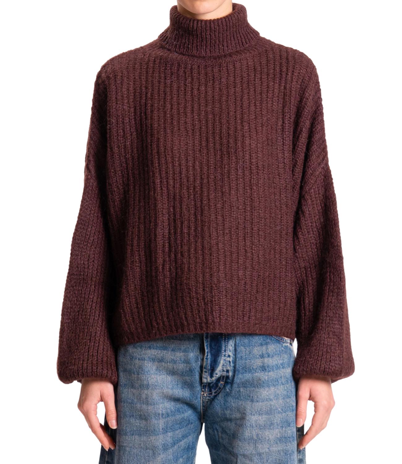 Kontatto Dolcevita Mohair Mogano Donna