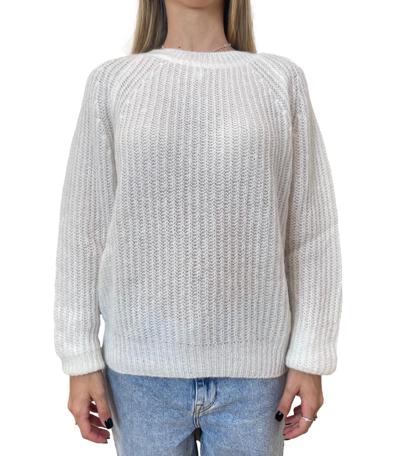 Kontatto Maglia Panna Donna