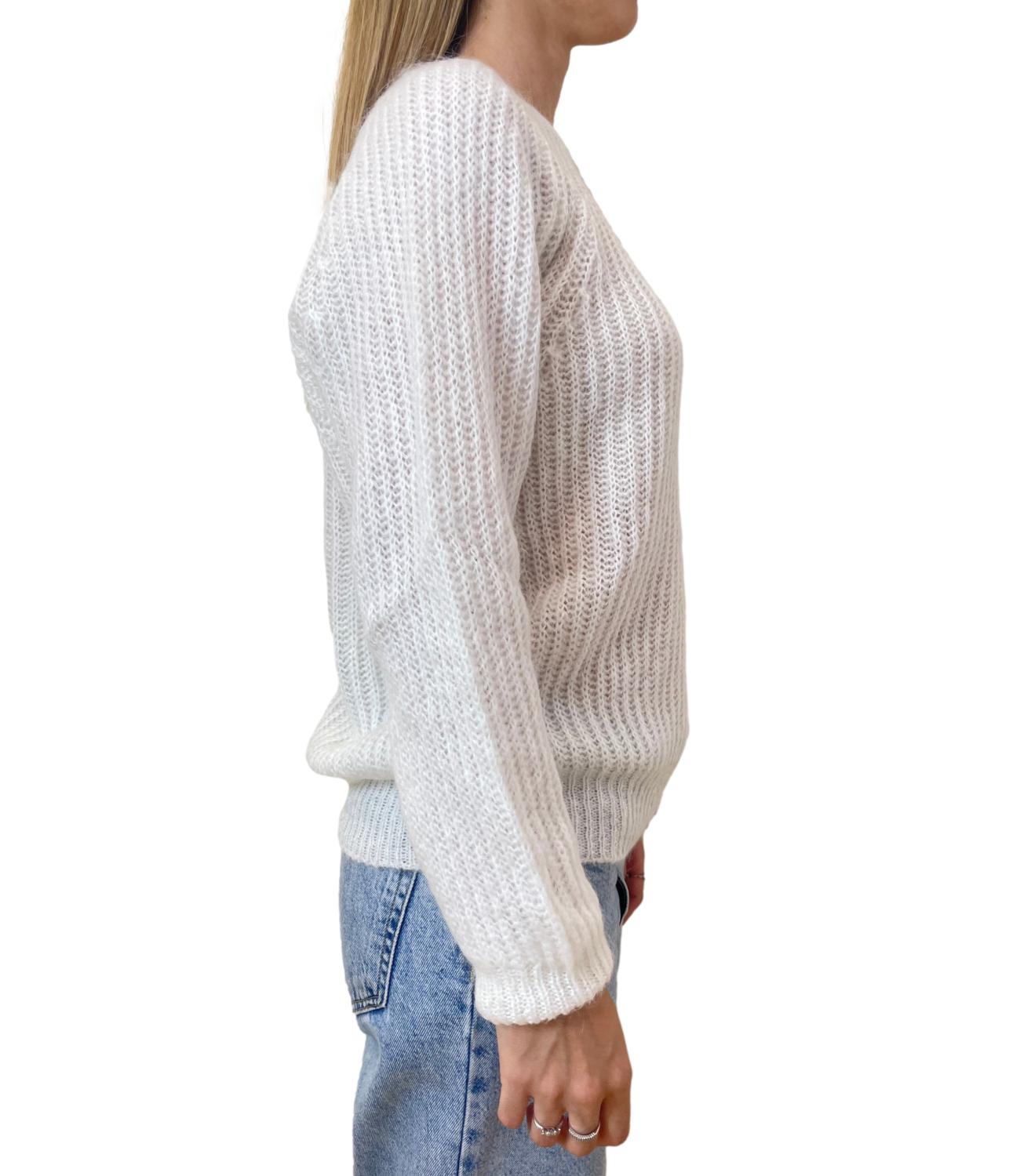 Kontatto Maglia Panna Donna