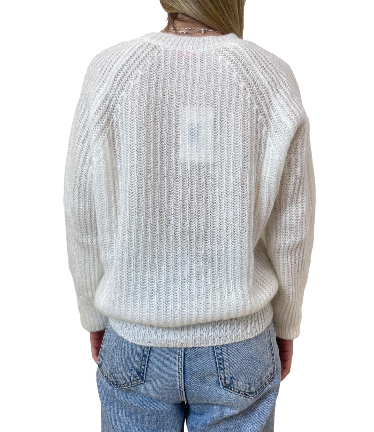 Kontatto Maglia Panna Donna