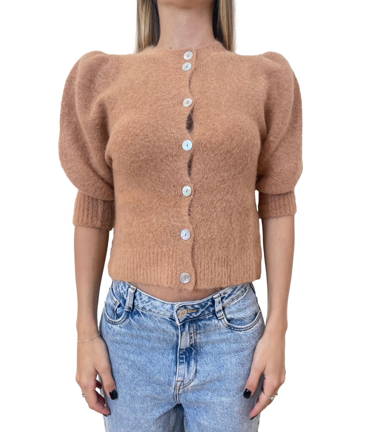 Kontatto Cardigan Biscotto Donna