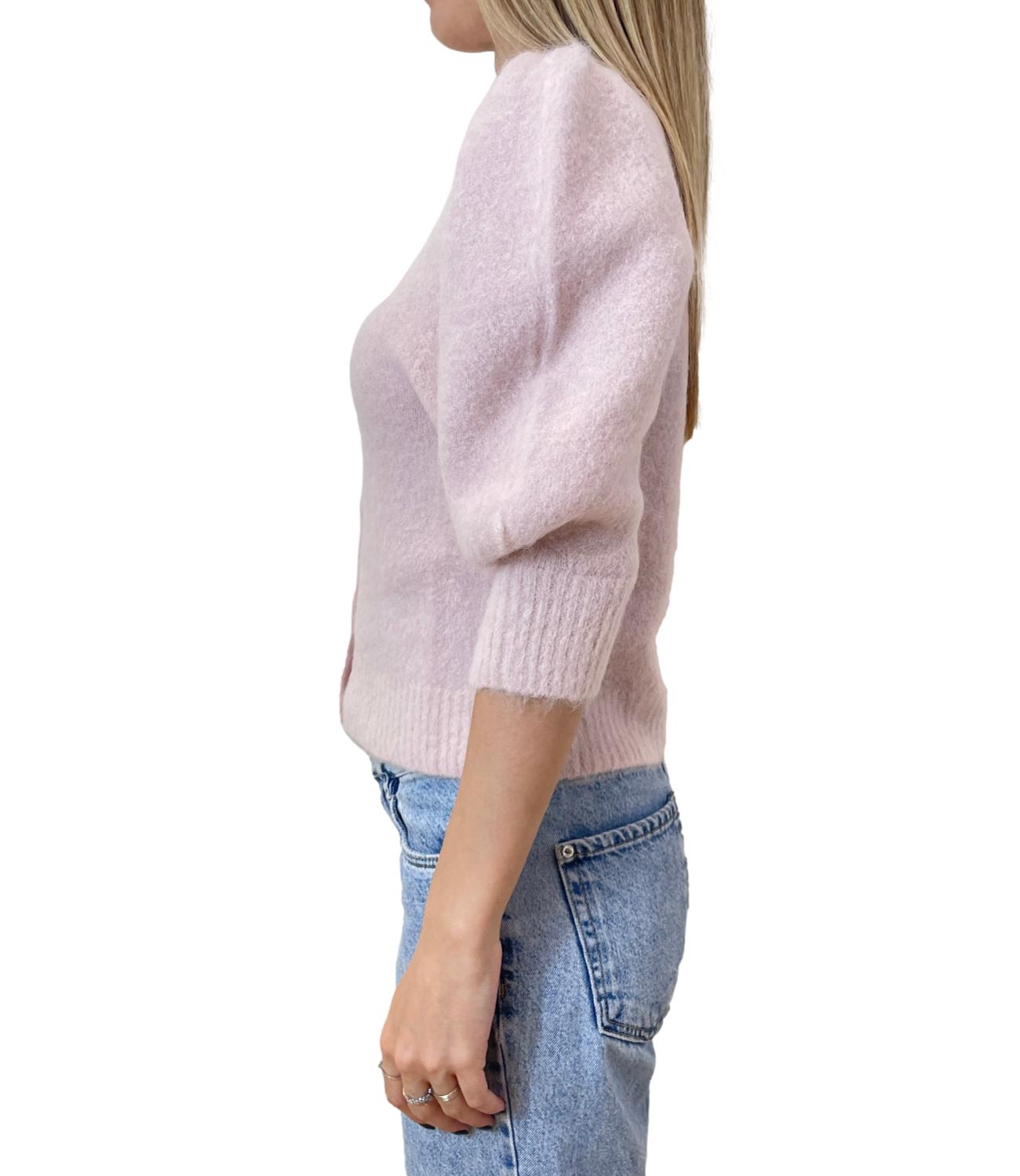 Kontatto Cardigan Rosa Pastello Donna