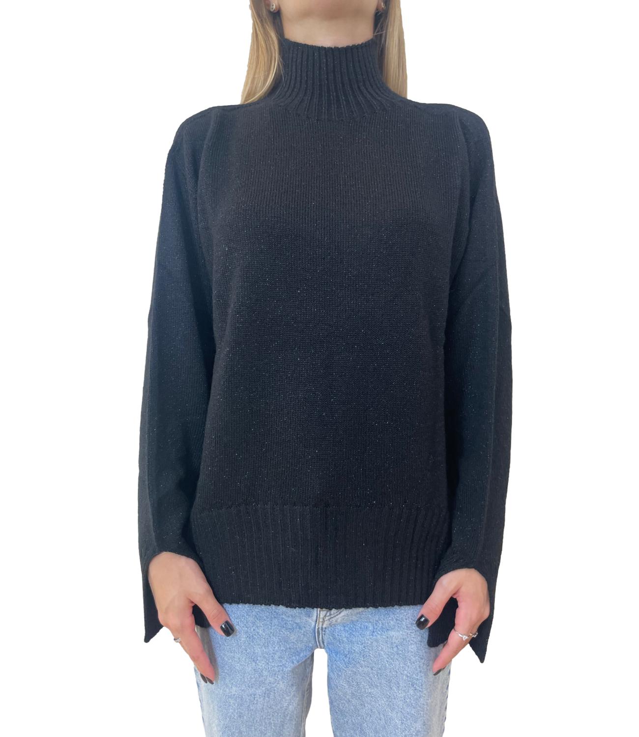 Kontatto maglia nera donna
