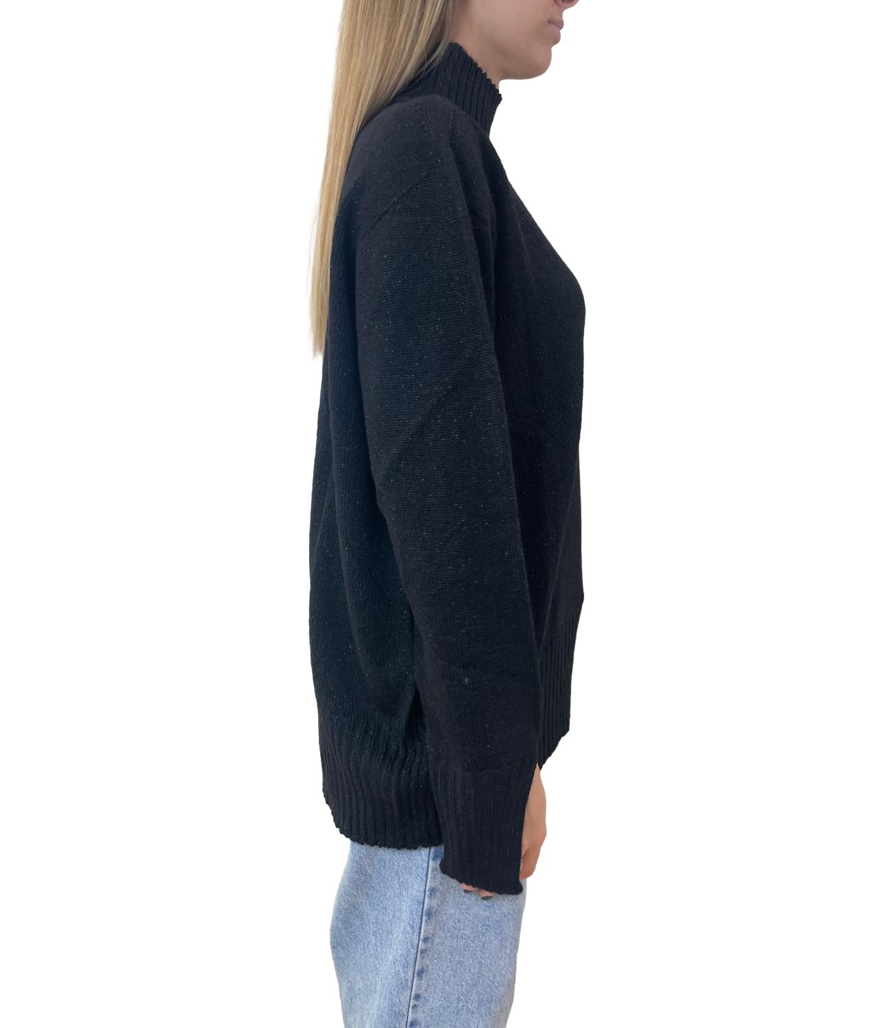 Kontatto maglia nera donna