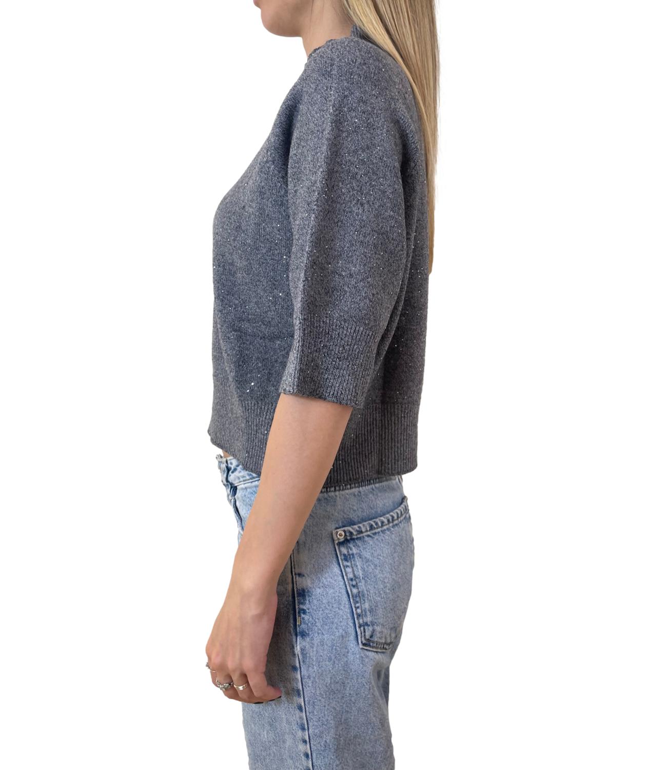 Kontatto Maglia Grigio Medio Donna