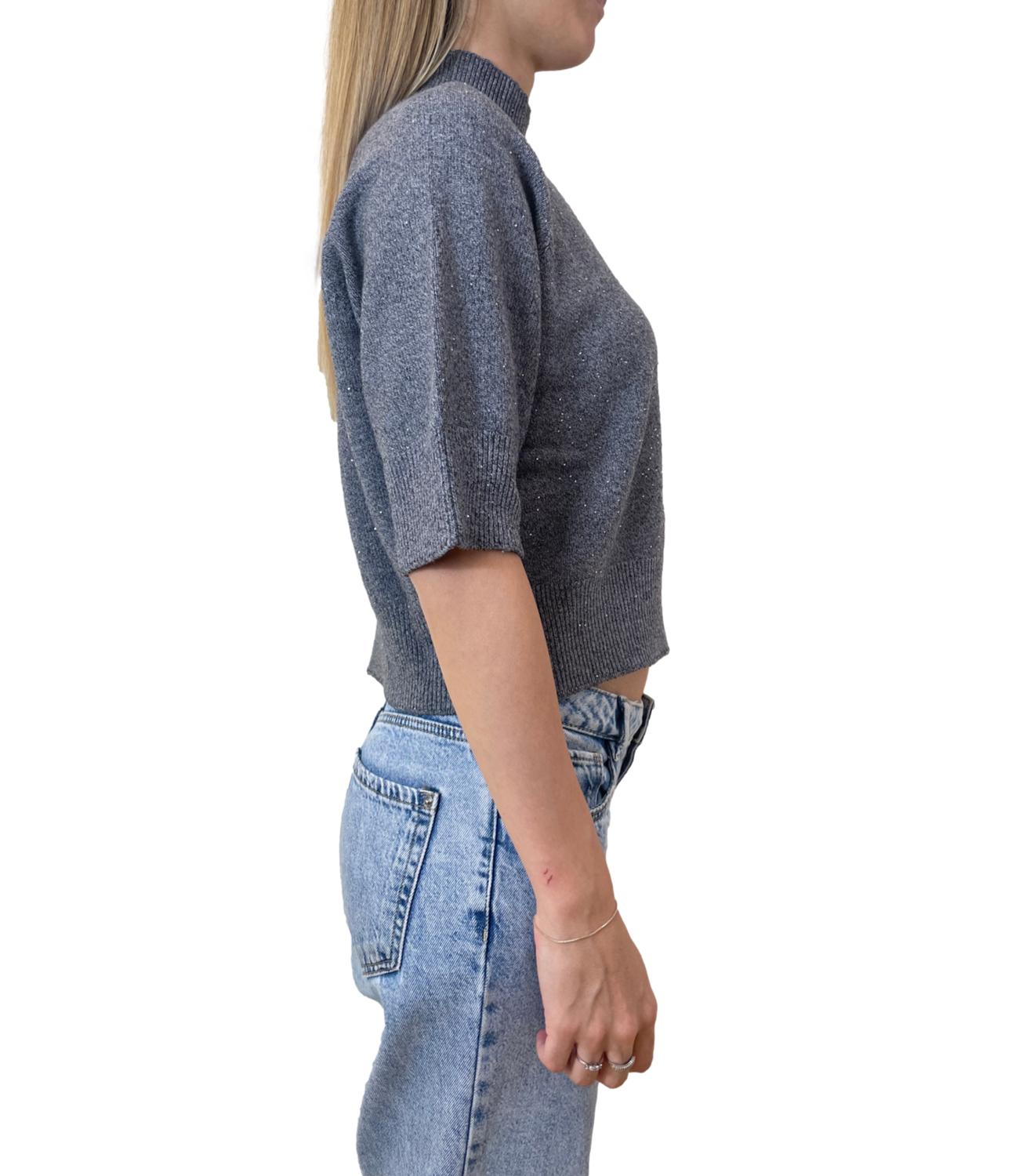 Kontatto Maglia Grigio Medio Donna