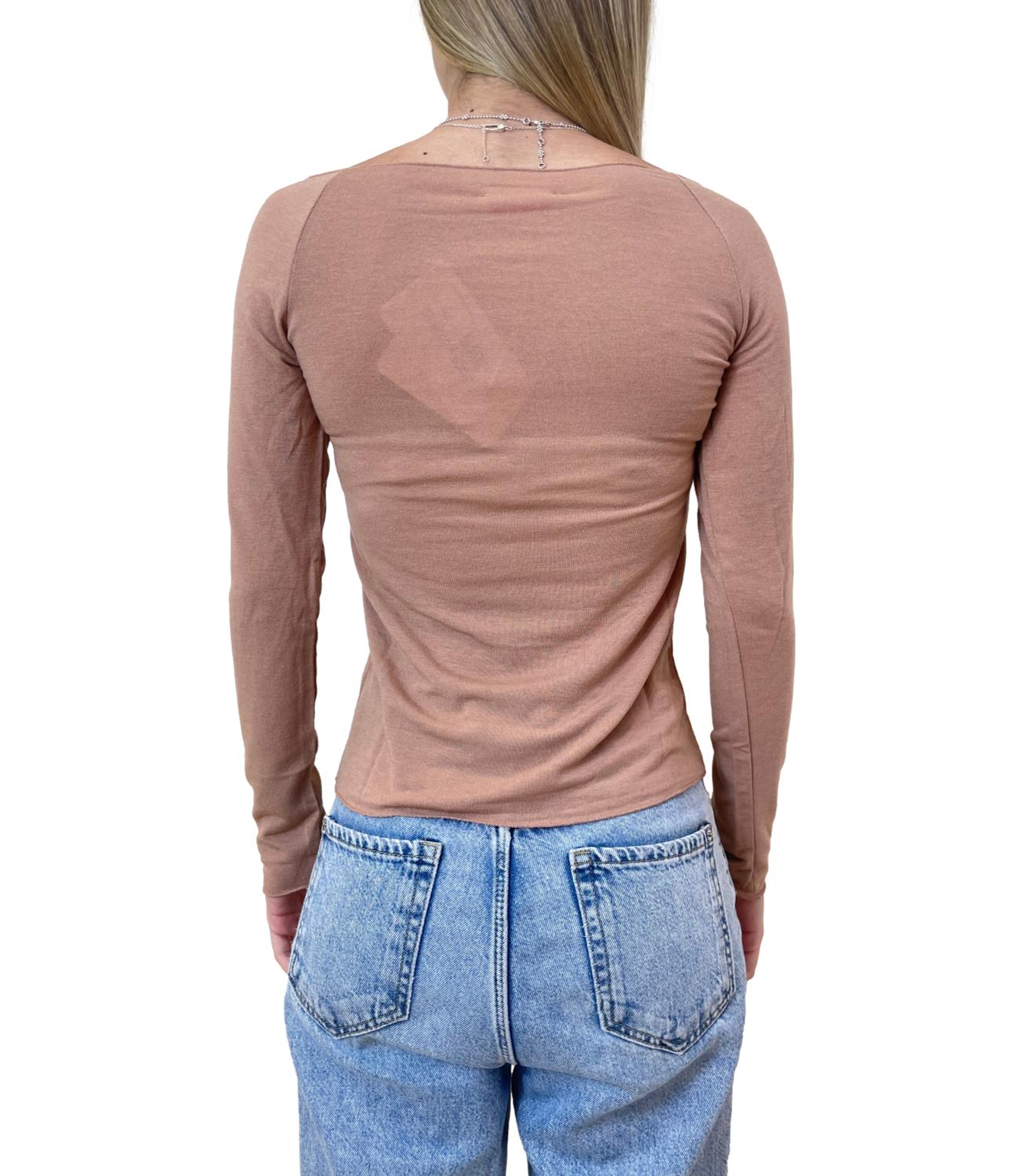 Kontatto Maglia a barca Biscotto Donna