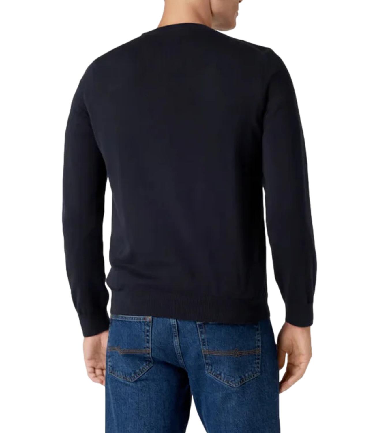 Pullover blu Lacoste uomo