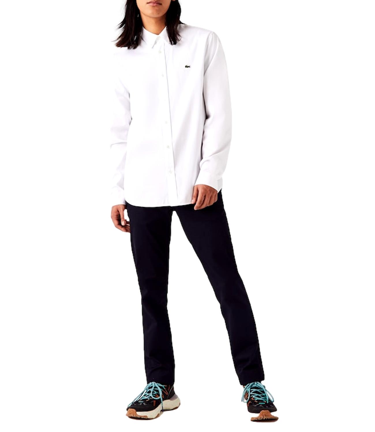 Camicia Lacoste bianca cotone