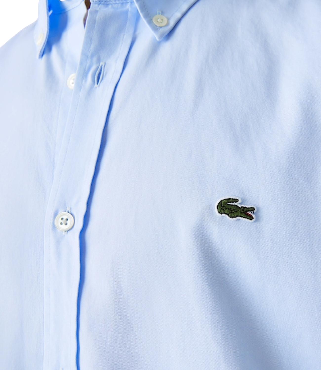 Camicia Lacoste celeste