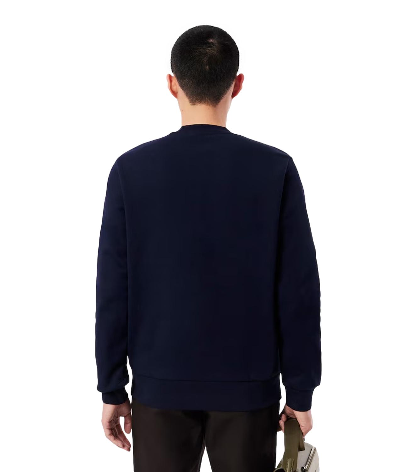 Lacoste Felpa girocollo blu