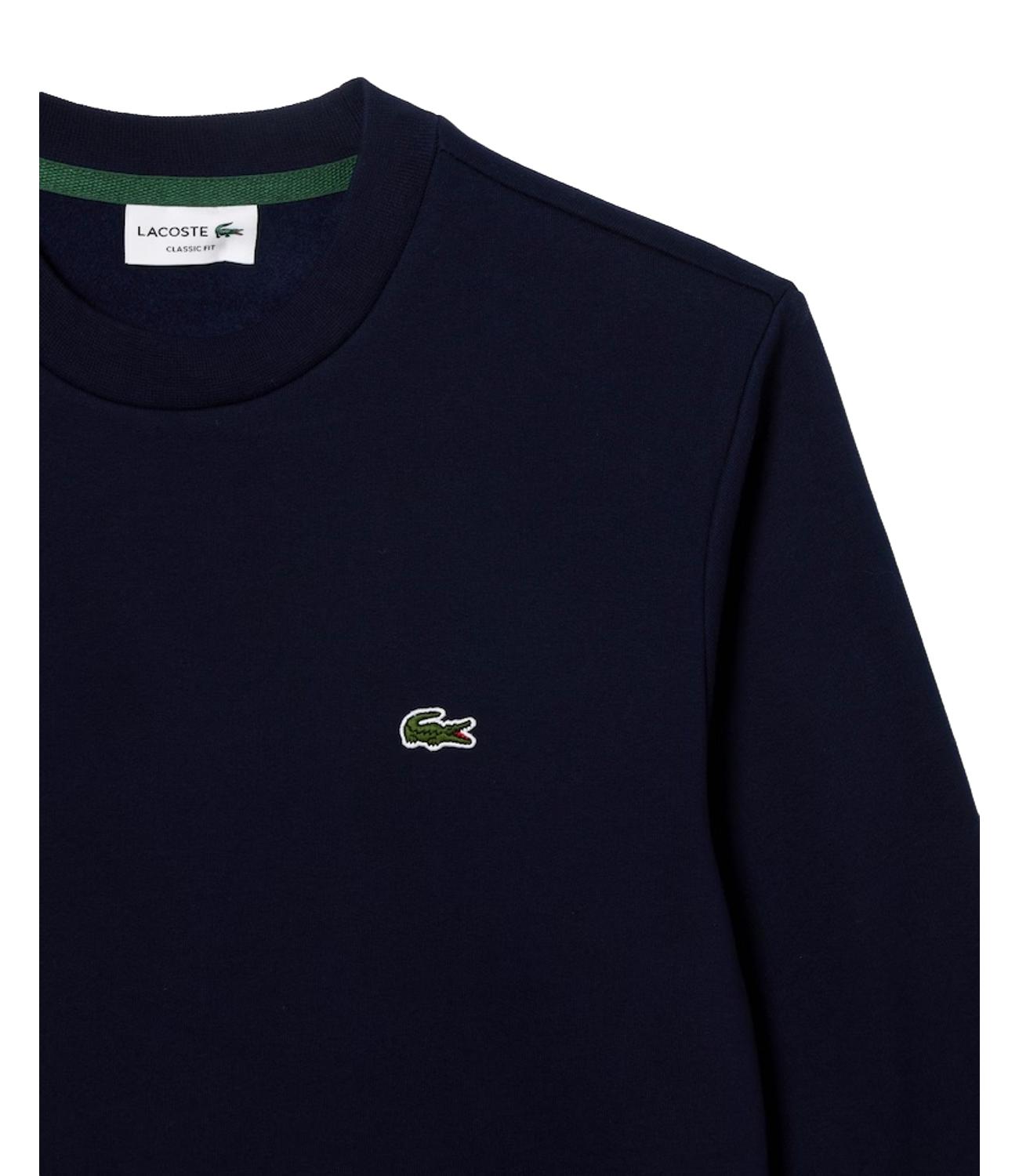 Lacoste Felpa girocollo blu