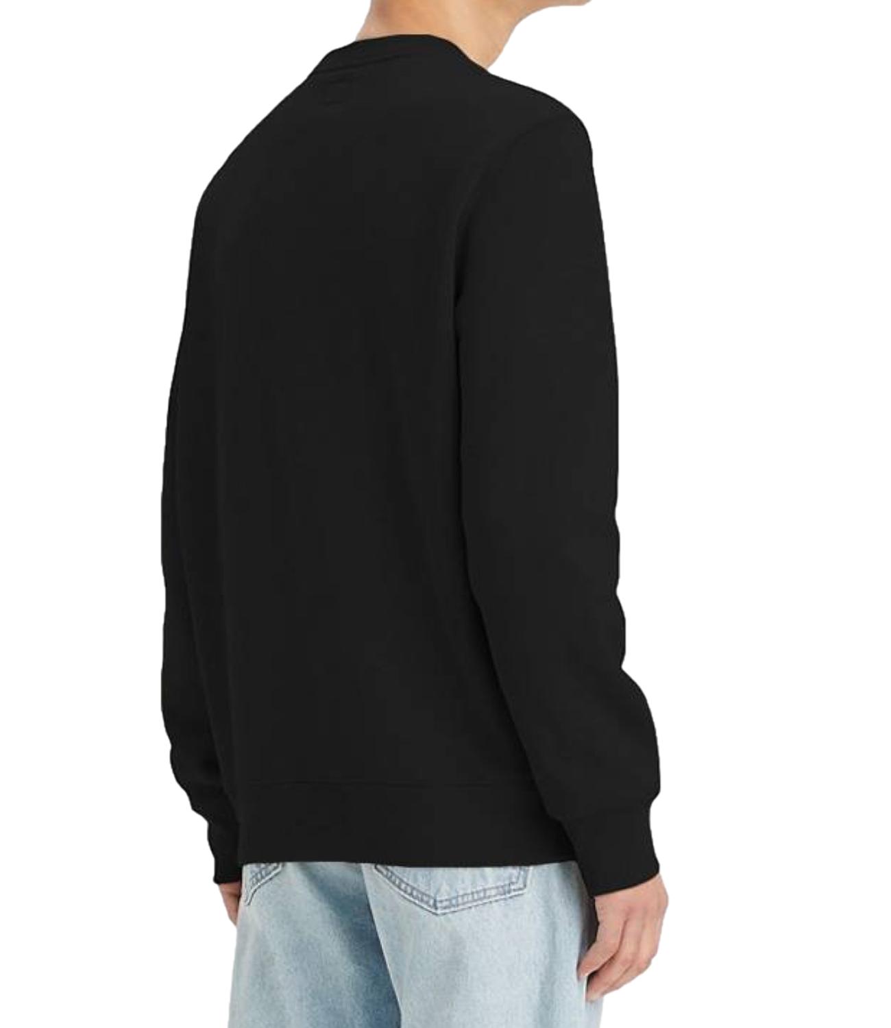 Felpa nera girocollo uomo Original Hm Crewm