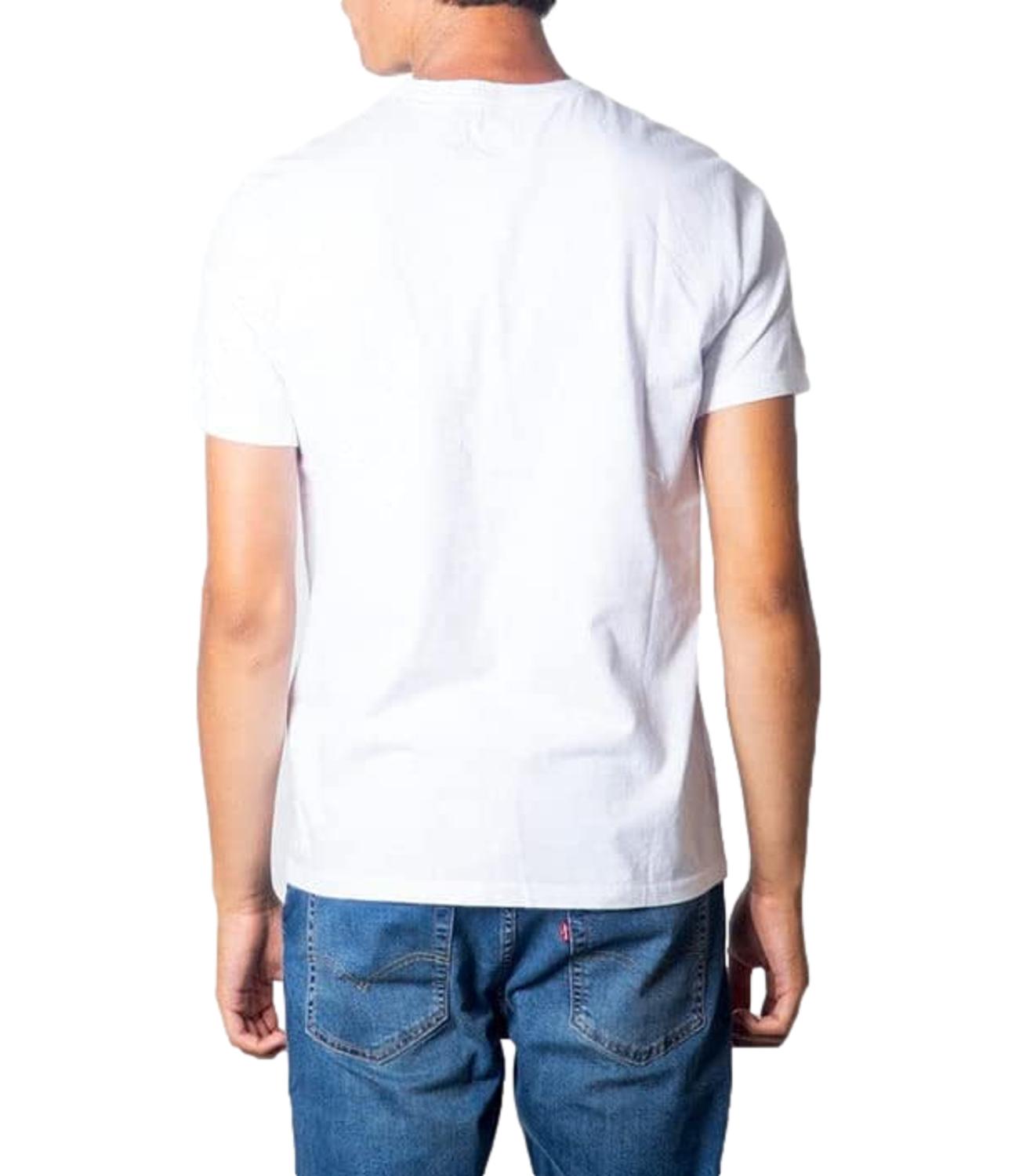 T-shirt bianca ss original hm tee