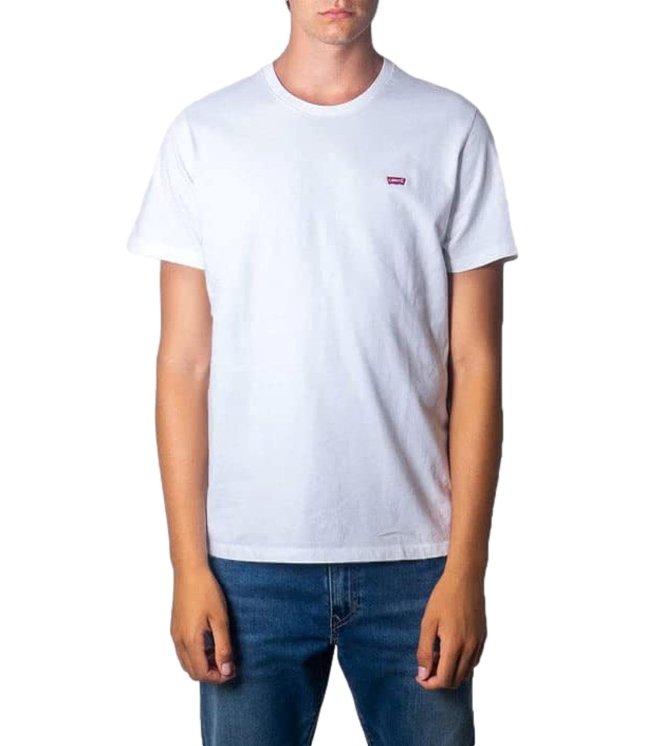 T-shirt bianca ss original hm tee