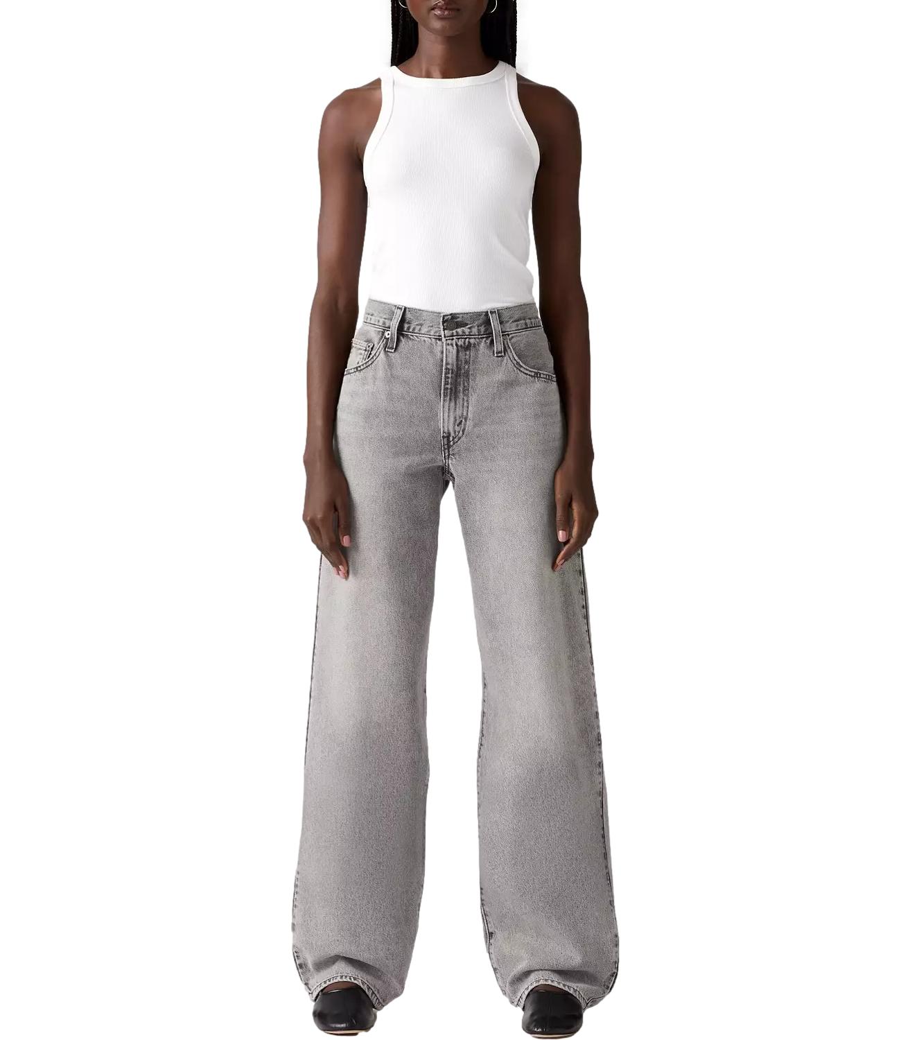 Jeans Baggy Dad grigio
