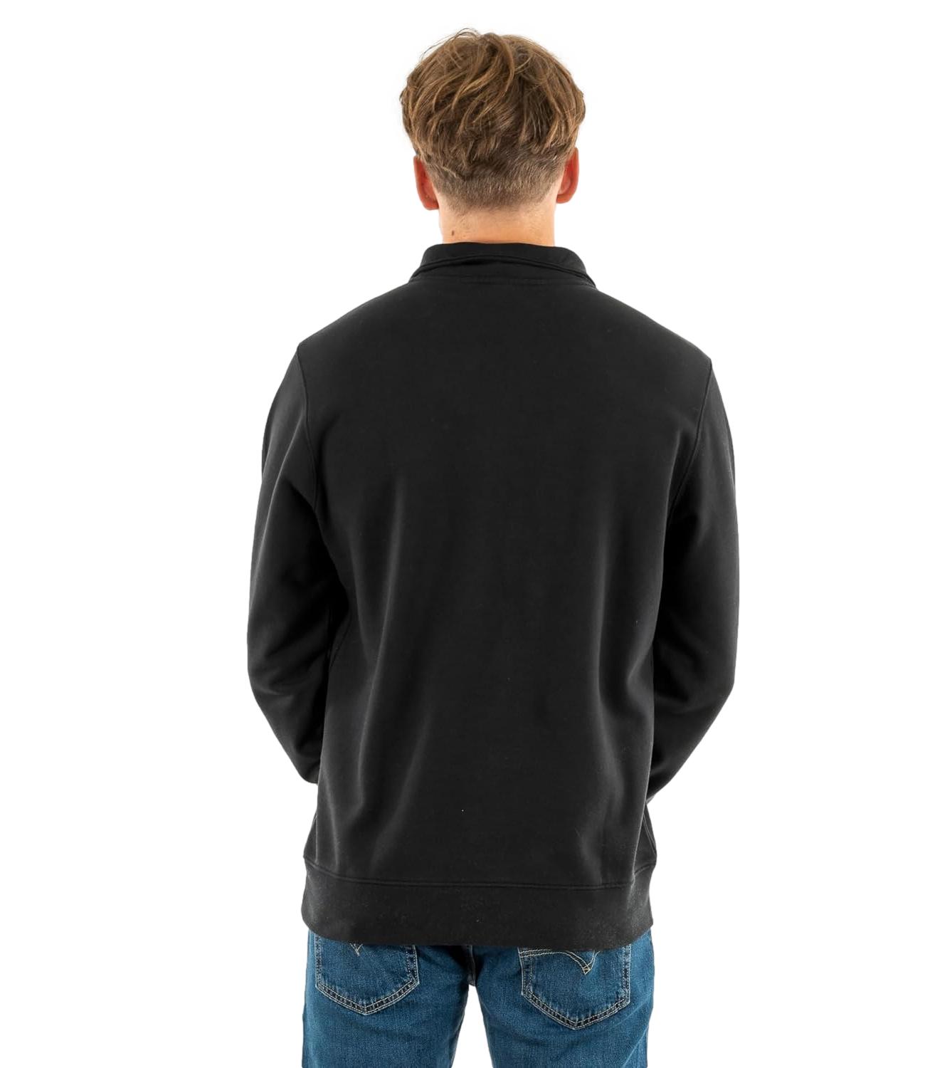 Felpa Mezza zip Original Hm