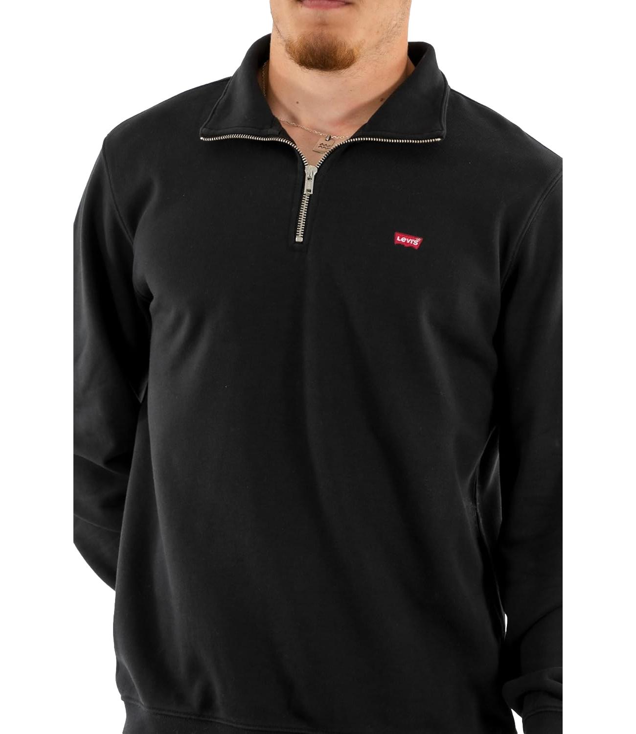 Felpa Mezza zip Original Hm