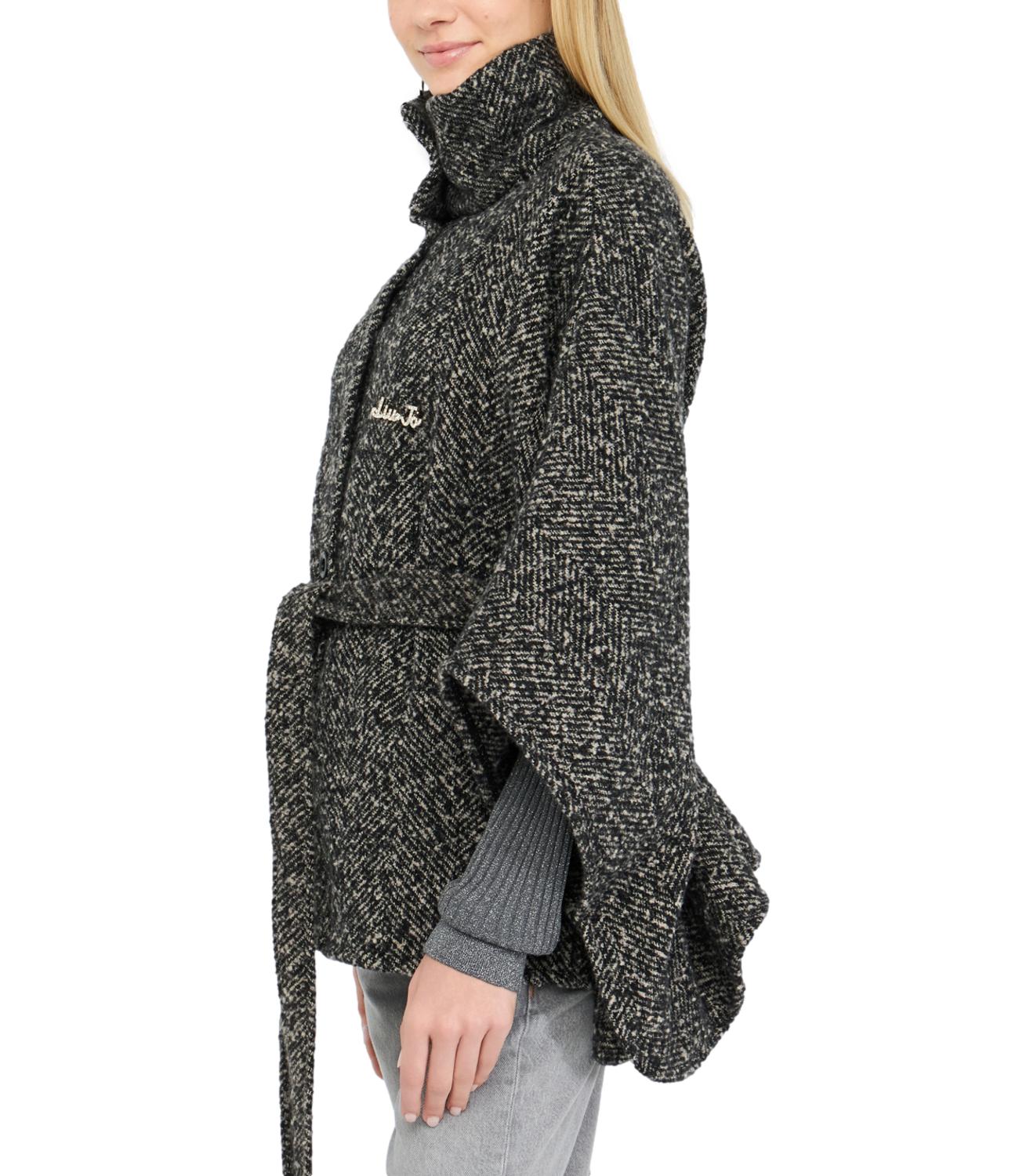 Liu Jo Poncho Bianco/Nero Donna