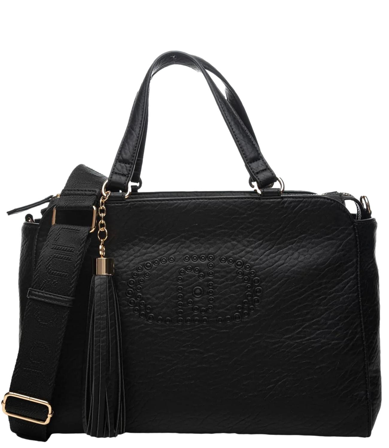 Liu Jo Borsa Ecs M Satchel Nero Donna