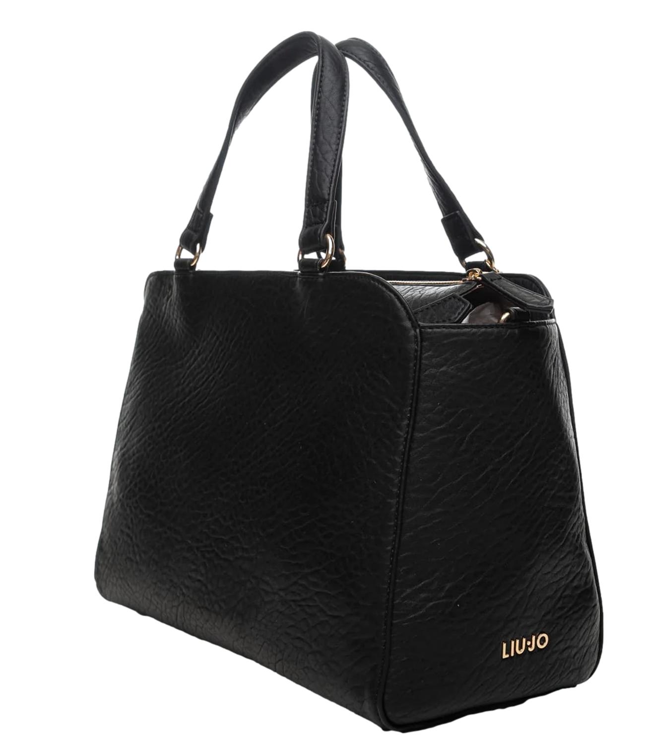 Liu Jo Borsa Ecs M Satchel Nero Donna