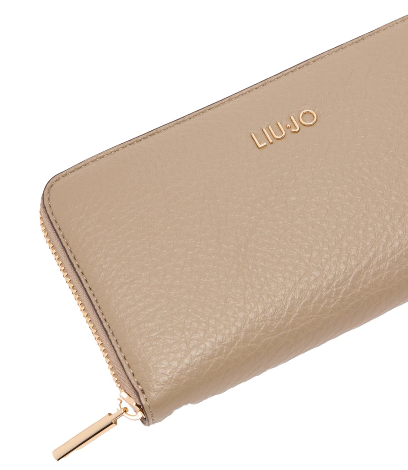 Liu Jo Portafogli Grande Zip Around Desert Taupe Donna