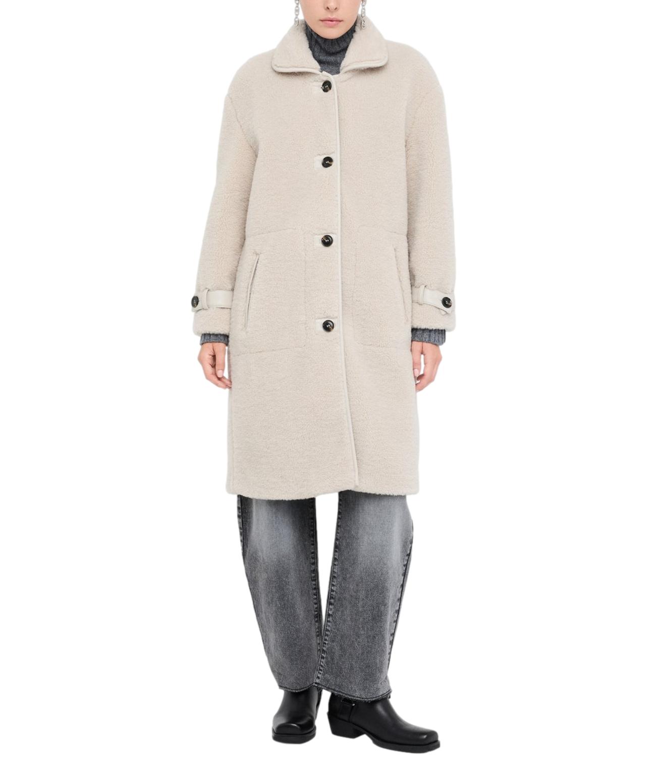 Liu Jo Cappotto Teddy Grigio Scuro Donna