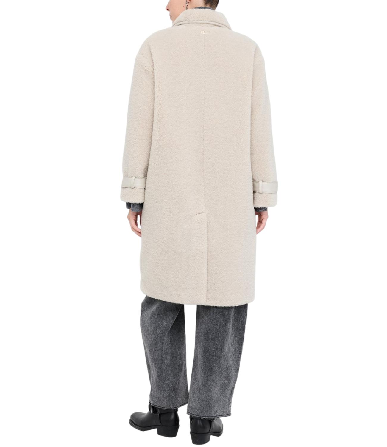 Liu Jo Cappotto Teddy Grigio Scuro Donna