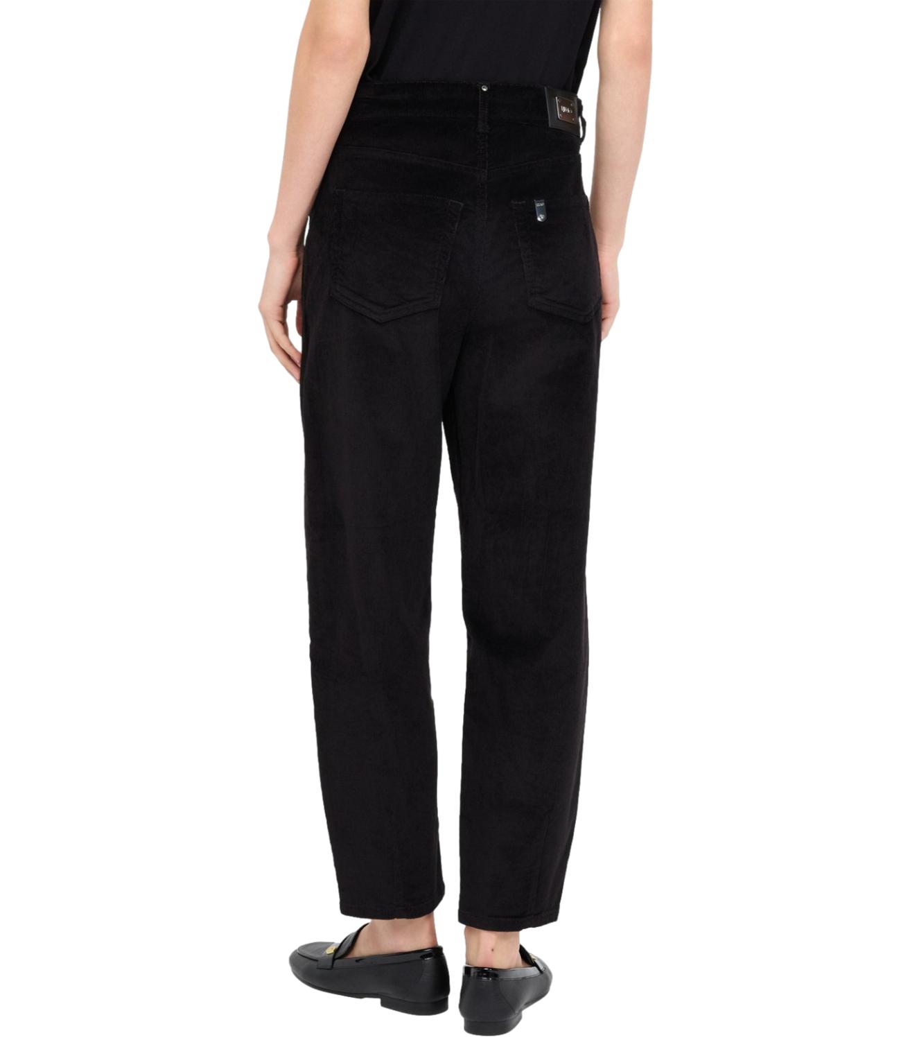Liu Jo Pantalone Velluto Nero Donna