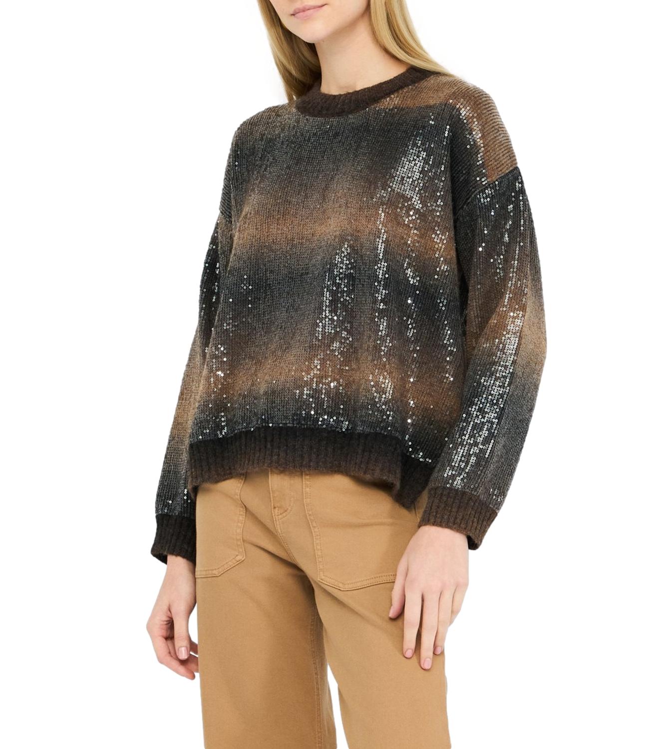 Liu Jo Maglia Marrone Donna