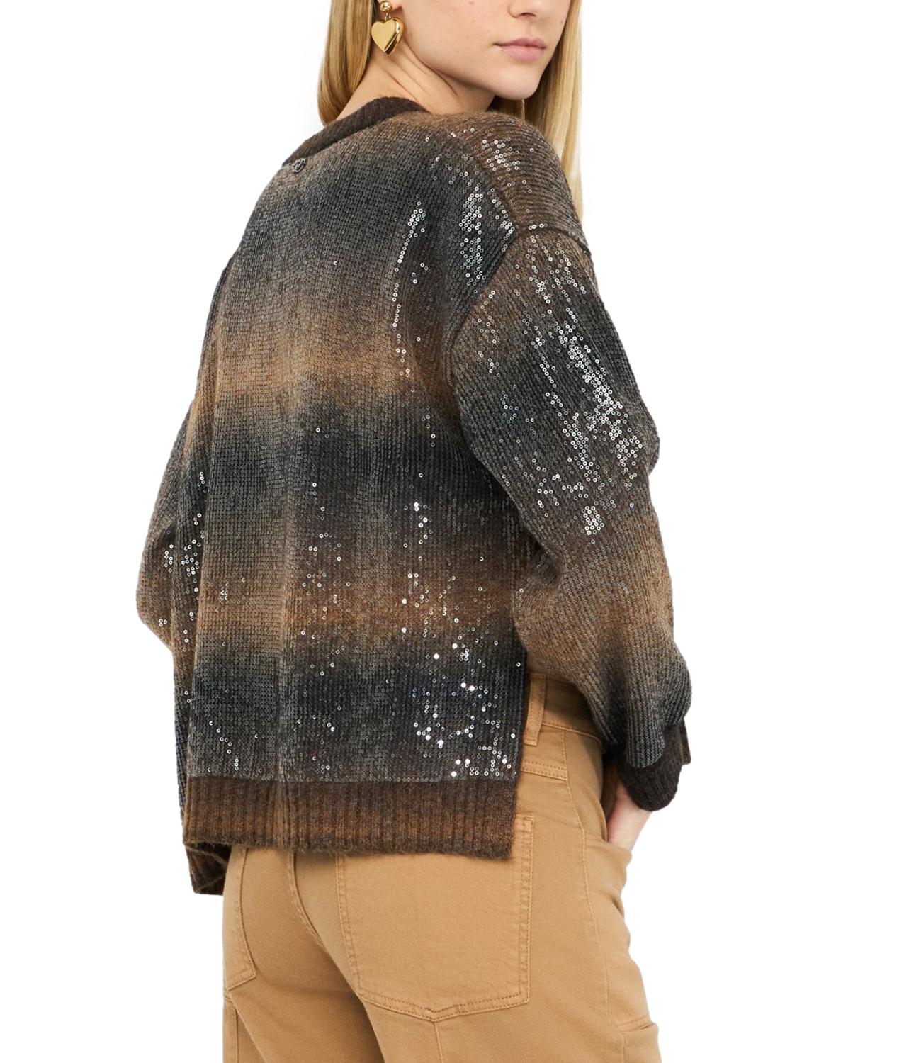Liu Jo Maglia Marrone Donna