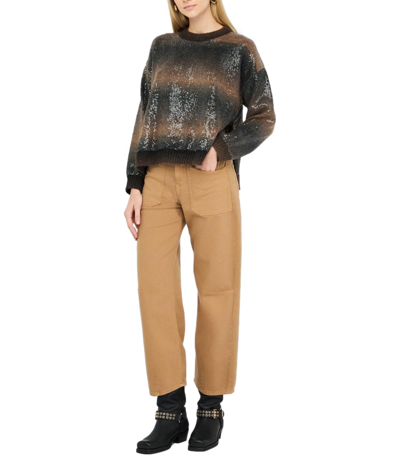 Liu Jo Maglia Marrone Donna
