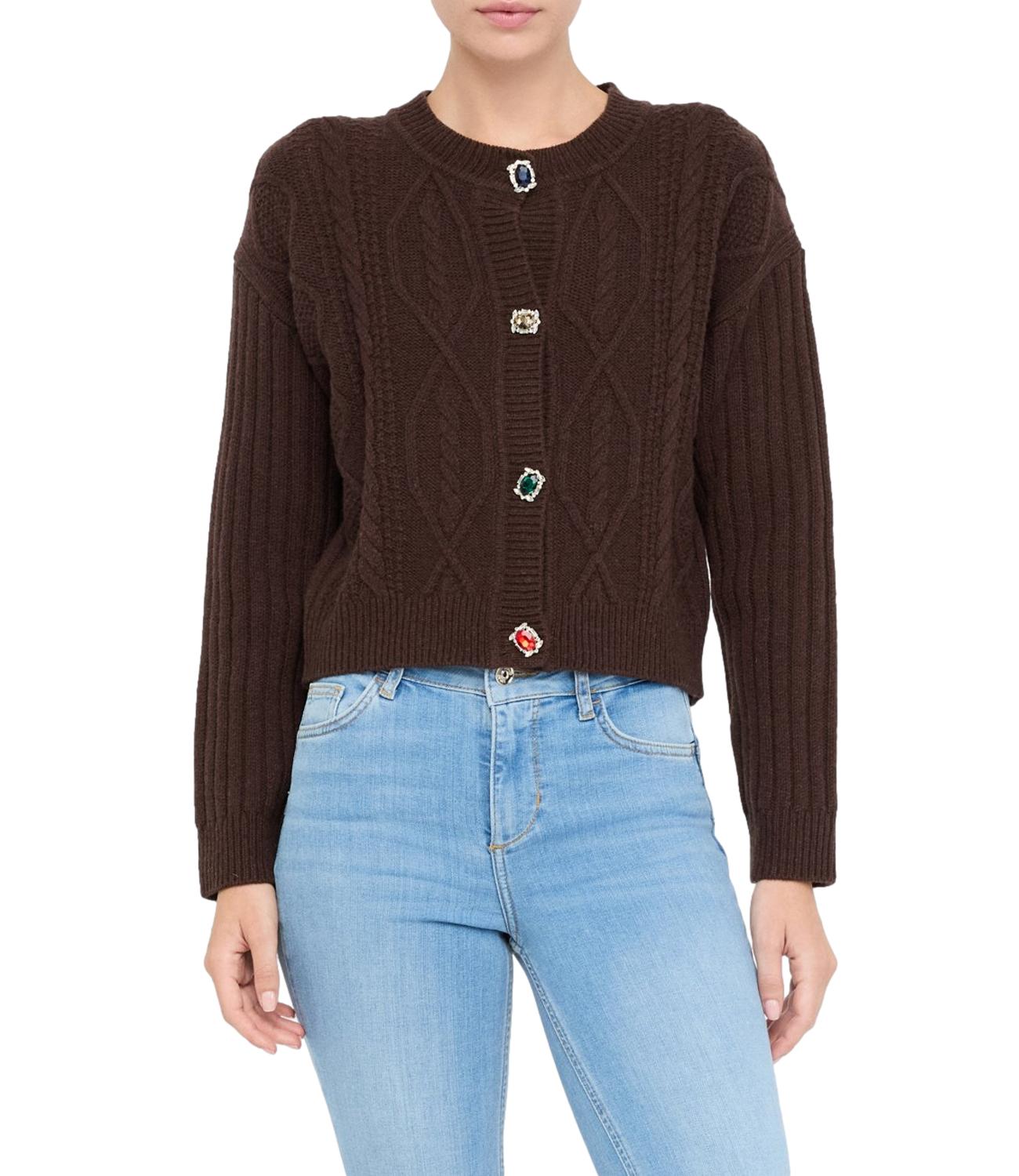 Liu Jo maglia cioccolato donna