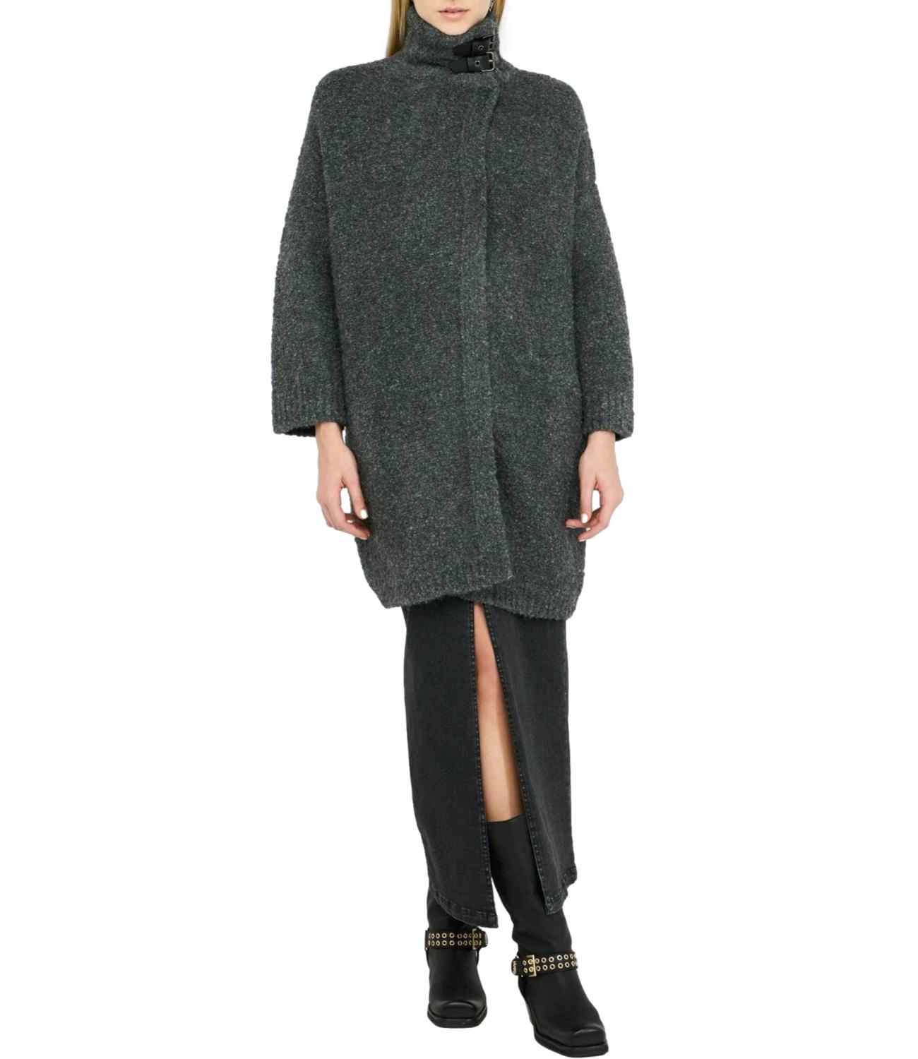 Liu Jo Cappotto Grigio Medio Melange Donna