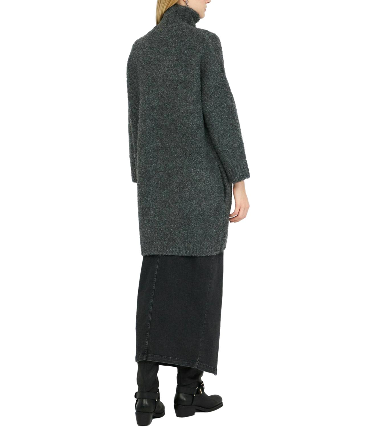 Liu Jo Cappotto Grigio Medio Melange Donna