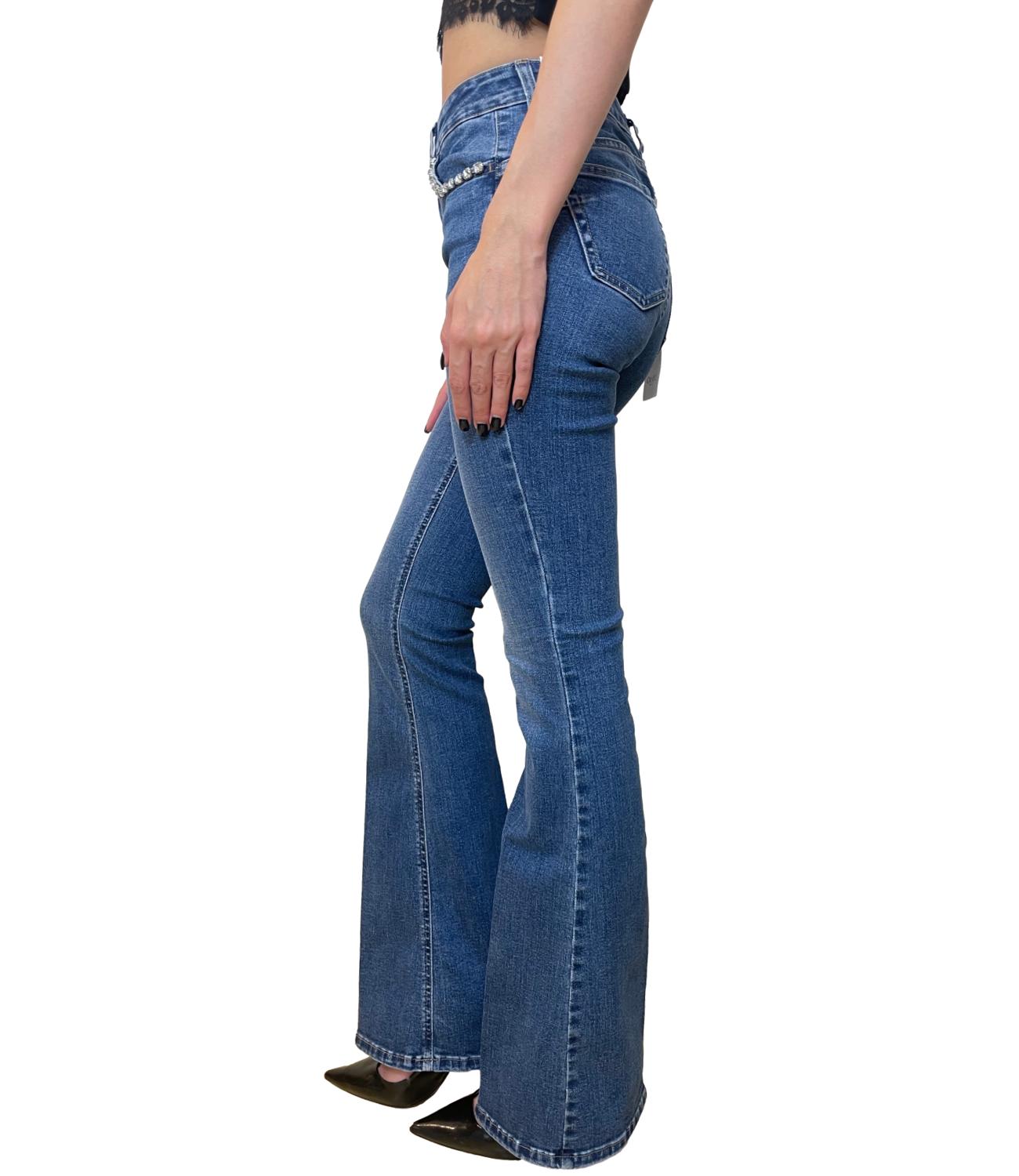 Liu Jo Jeans Flare Blu Donna