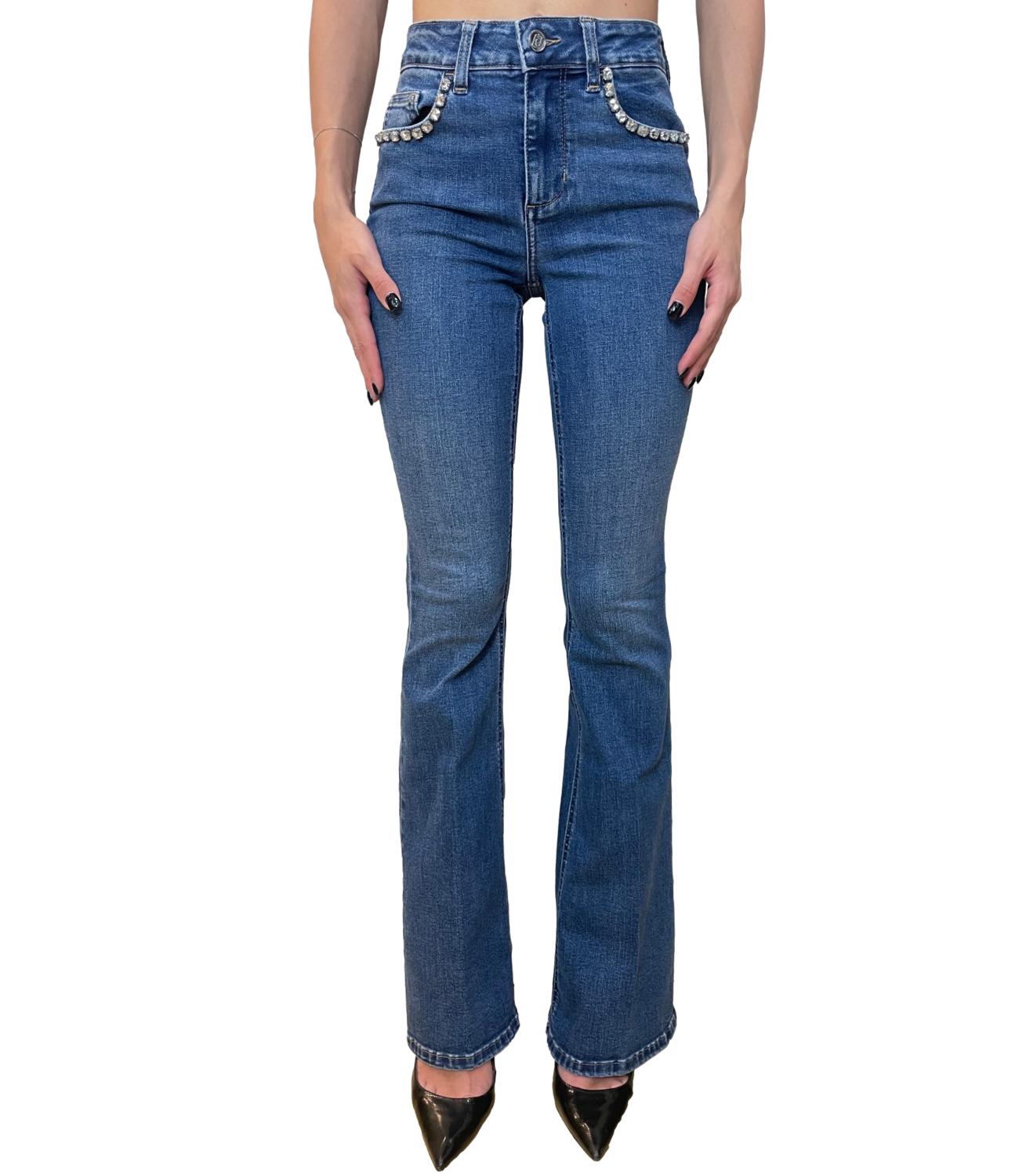 Liu Jo Jeans Flare Blu Donna