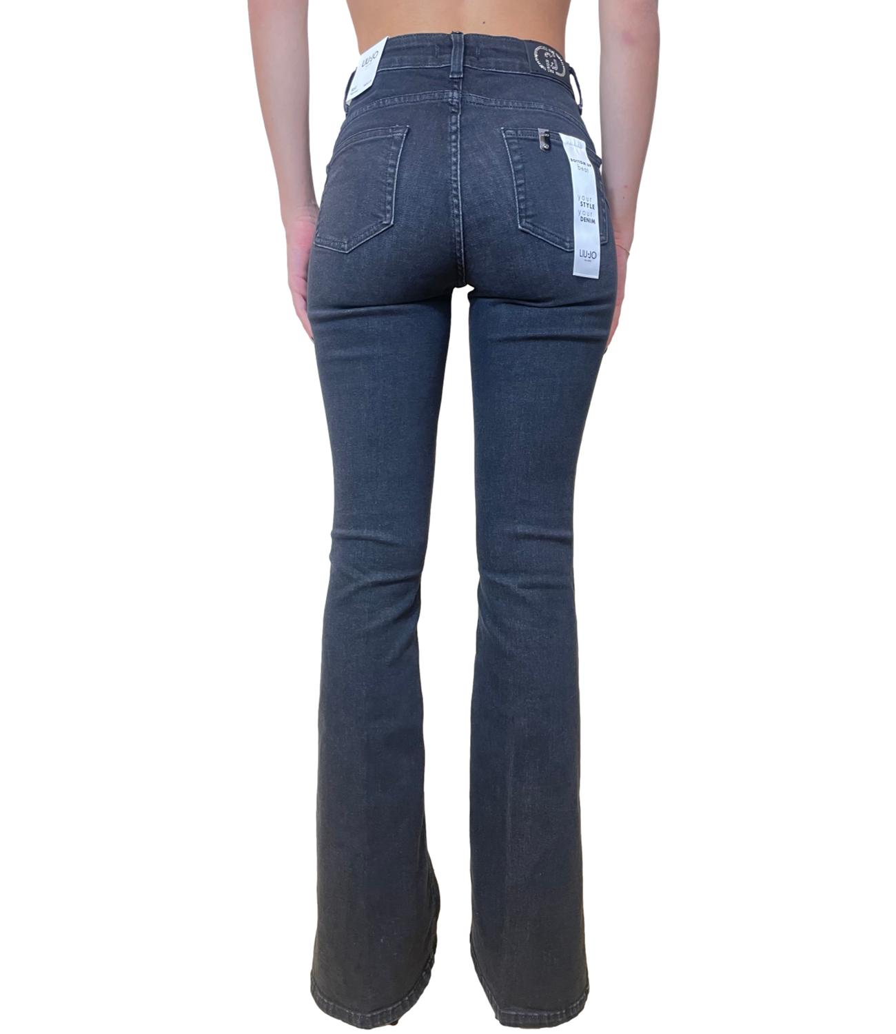 Liu Jo Jeans Flare Nero Donna