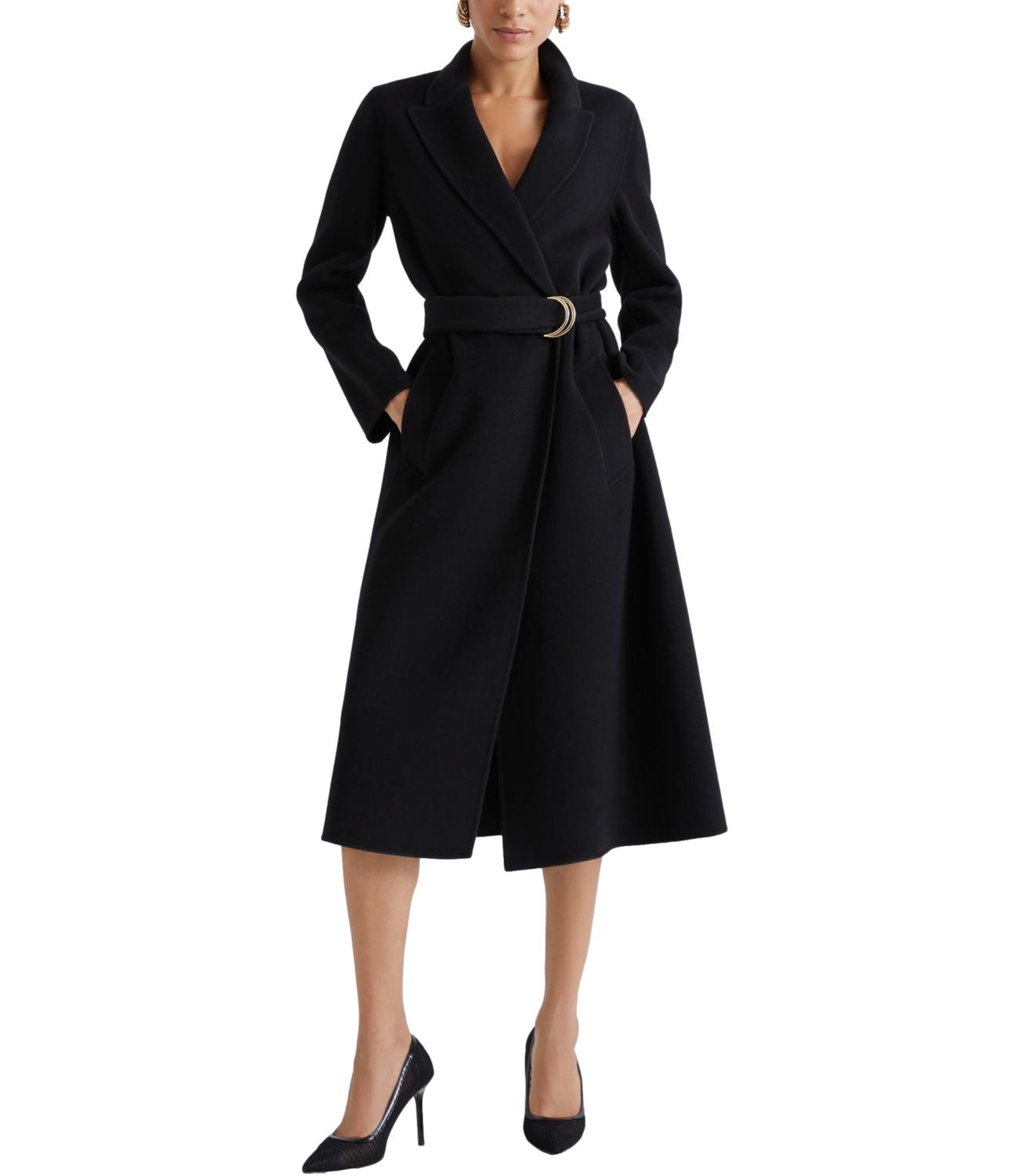 Marella Cappotto Fastoso Nero Donna
