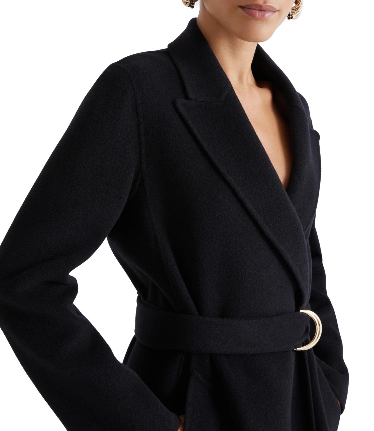 Marella Cappotto Fastoso Nero Donna