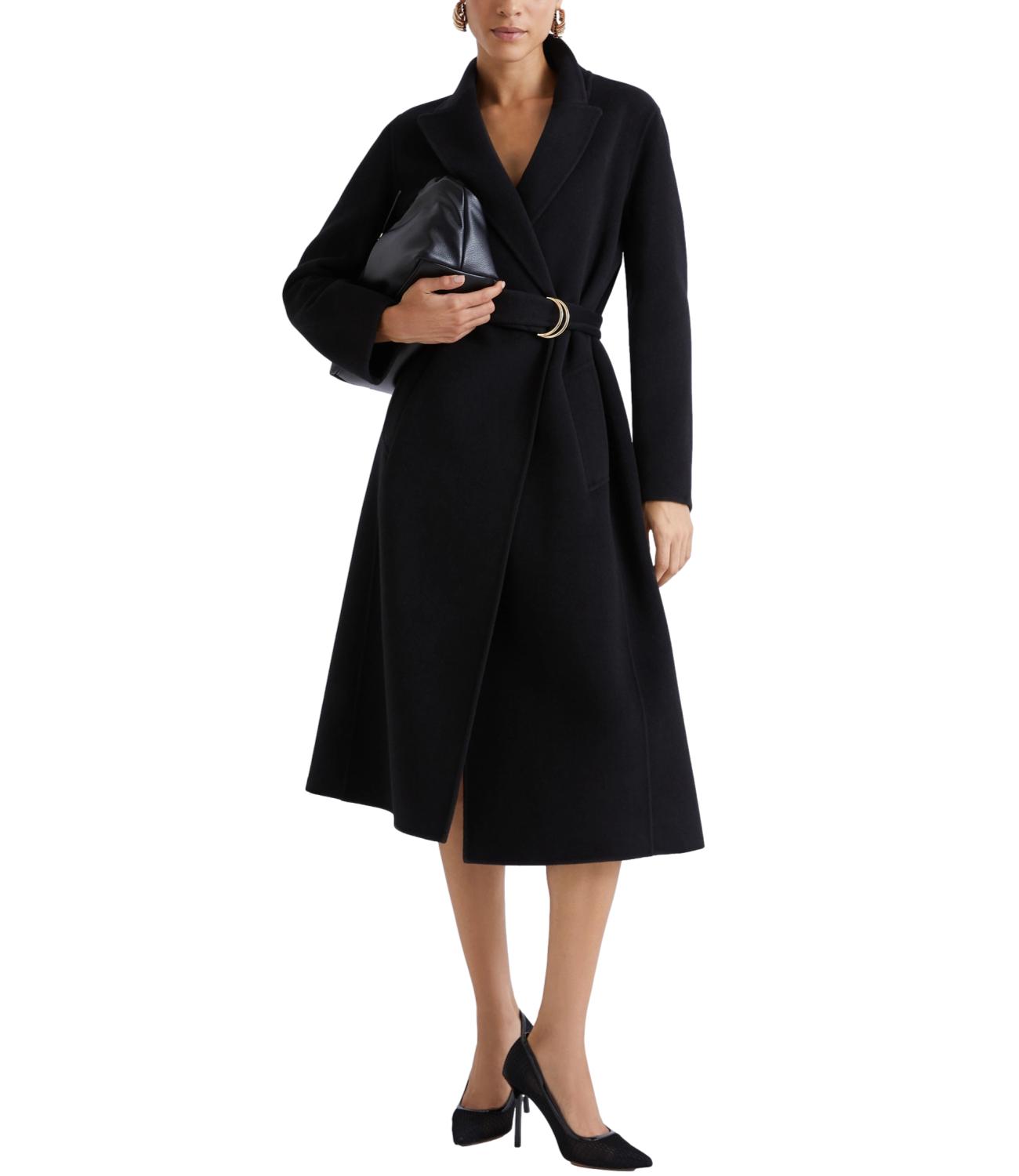 Marella Cappotto Fastoso Nero Donna
