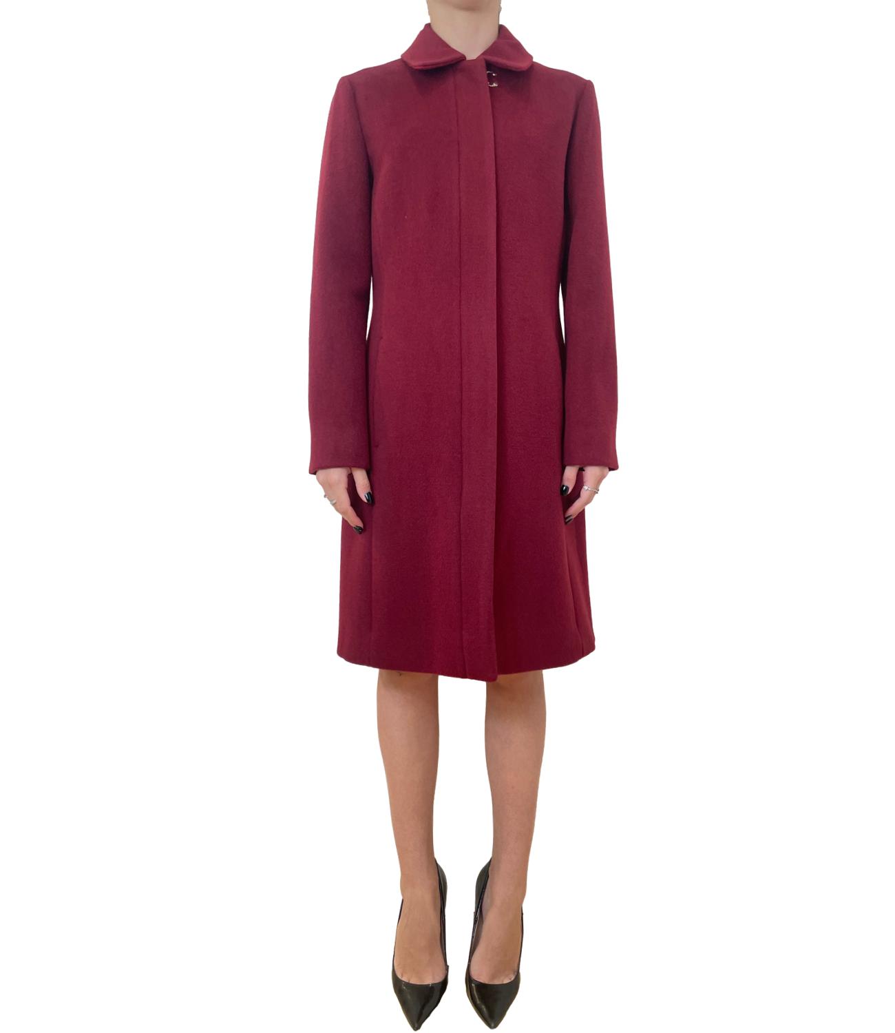 Marella Cappotto Jusy Bordeaux Donna