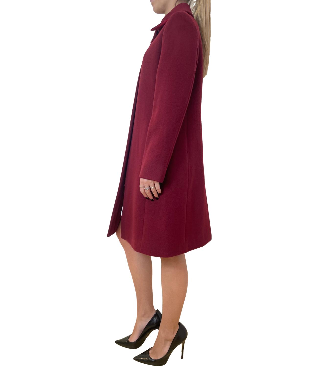 Marella Cappotto Jusy Bordeaux Donna