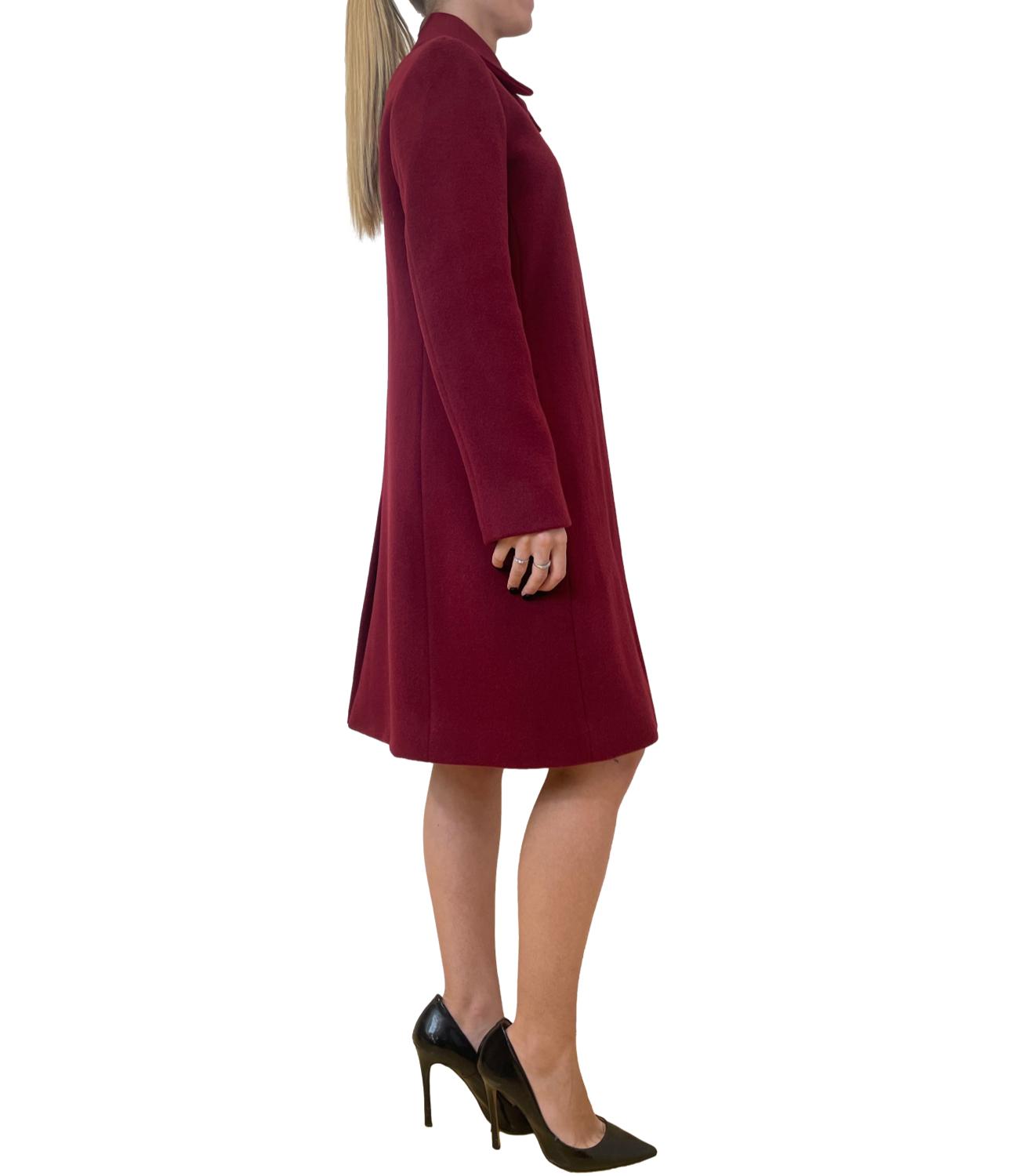 Marella Cappotto Jusy Bordeaux Donna