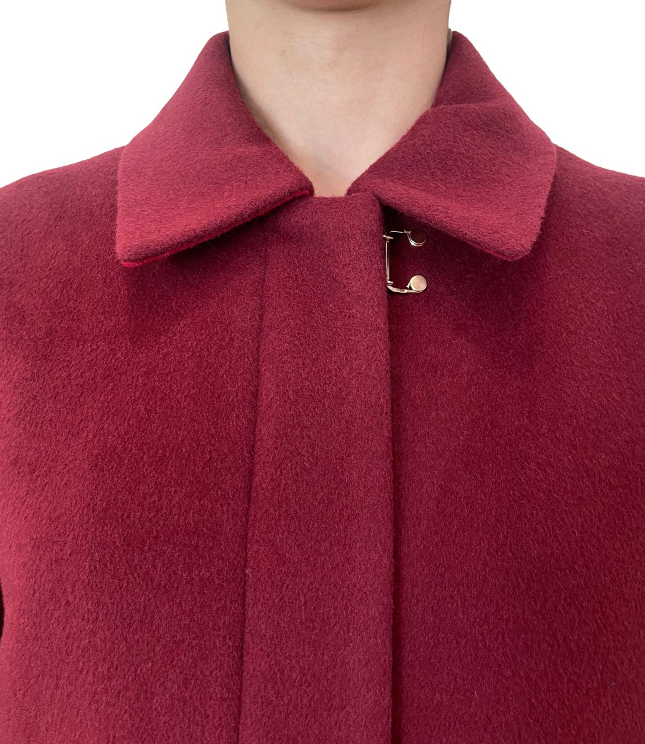 Marella Cappotto Jusy Bordeaux Donna